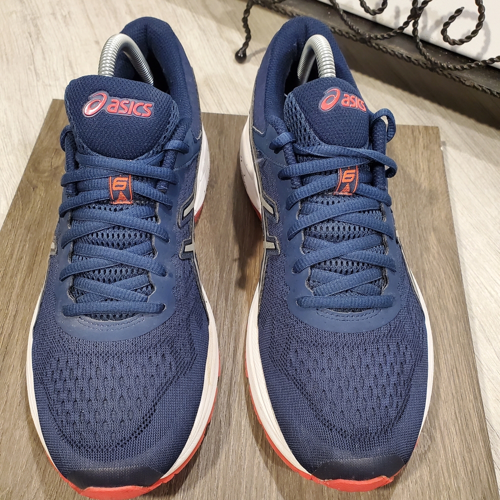 ASICS Womens GT-1000 6 Navy Blue & Pink Running Shoes Size 10 - Picture 4 of 14